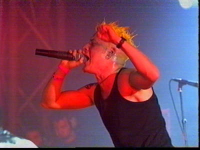 Marco Roelofs van de Heideroosjes in de Roskilde tent-1999