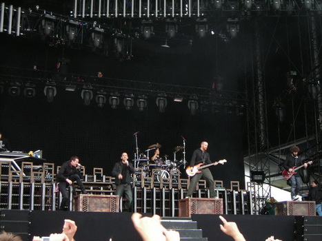 Linkin Park beheerd het podium