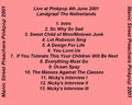 Manic Street Preachers 2001-