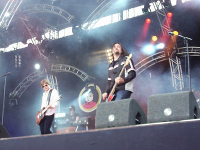 Andreas Johnson op het Noordpodium op Pinkpop 2000