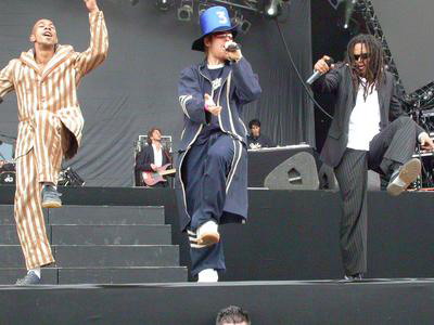 Seeed op het Noordpodium