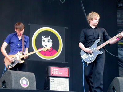 Alex Kapranos en Bob Hardy