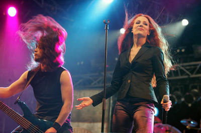 Epica op het podium