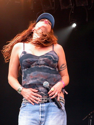 Beth Hart op het podium
