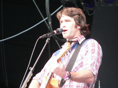 Pete Murray op gitaar