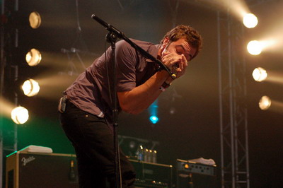 Gitarist-zanger Tom Smith van Editors