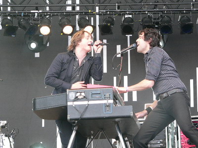 zanger Tom Chaplin en toetsenist Tim Rice-Oxley