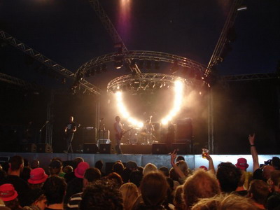 Viberider op de Buma Cultuur Stage