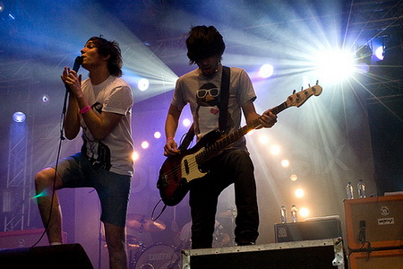 You Me At Six op pinkpop 2009